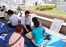 ご家族で心肺蘇生法を体験(三田）
